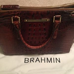 Brahmin lincoln pecan Satchel